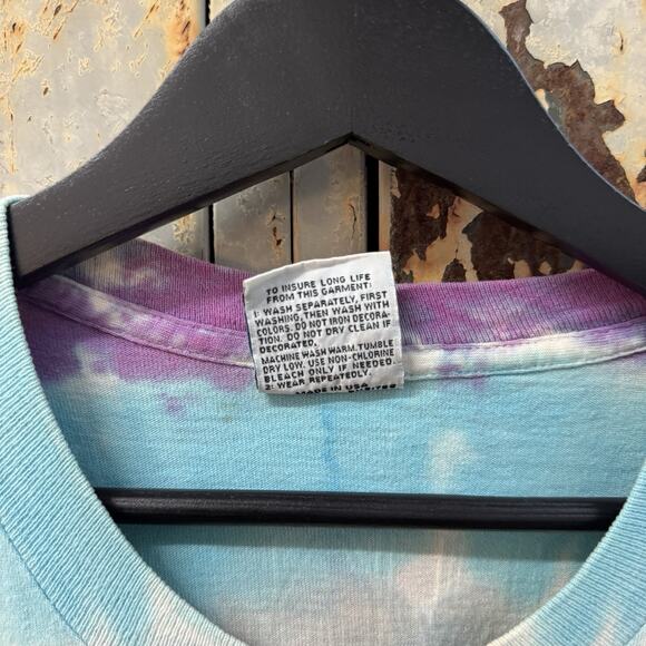 Vintage 1994 Grateful Dead Steal Your Base Baseball Bears T Shirt XL Liquid Blue - Picture 5 of 10